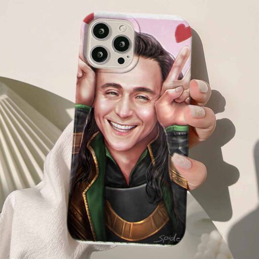 Loki Baskılı Silikon Telefon Kılıfı