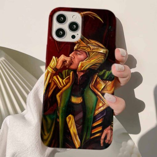 Loki Baskılı Silikon Telefon Kılıfı