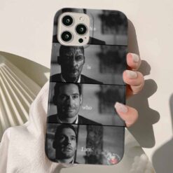 Lucifer Baskılı Silikon Telefon Kılıfı