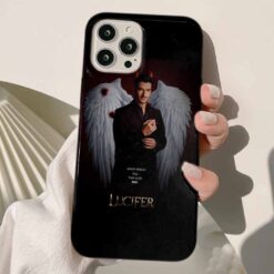 Lucifer Baskılı Silikon Telefon Kılıfı