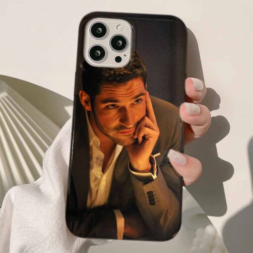 Lucifer Baskılı Silikon Telefon Kılıfı