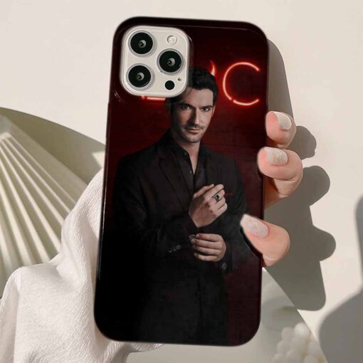 Lucifer Baskılı Silikon Telefon Kılıfı