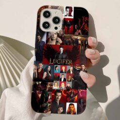 Lucifer Baskılı Silikon Telefon Kılıfı