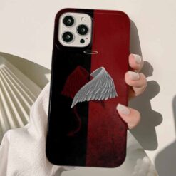 Lucifer Baskılı Silikon Telefon Kılıfı