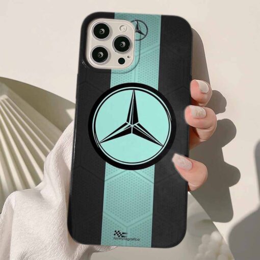 Mercedes Baskılı Silikon Telefon Kılıfı
