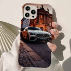 Mercedes Baskılı Silikon Telefon Kılıfı