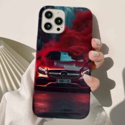 Mercedes Baskılı Silikon Telefon Kılıfı