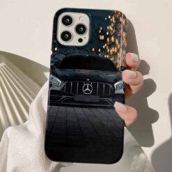 Mercedes Baskılı Silikon Telefon Kılıfı