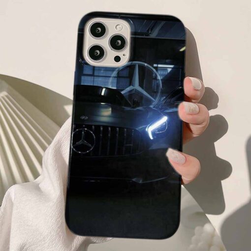 Mercedes Baskılı Silikon Telefon Kılıfı