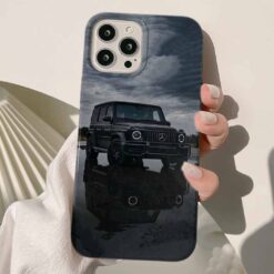 Mercedes Baskılı Silikon Telefon Kılıfı