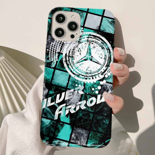 Mercedes Baskılı Silikon Telefon Kılıfı