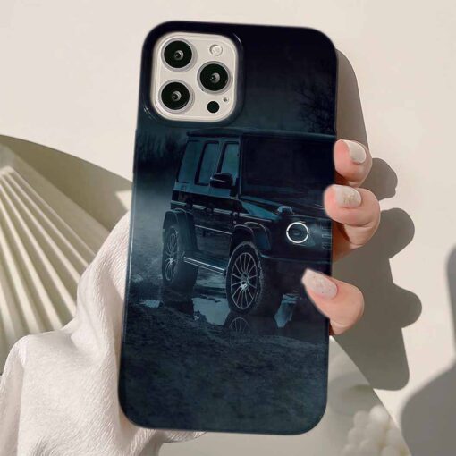 Mercedes Baskılı Silikon Telefon Kılıfı