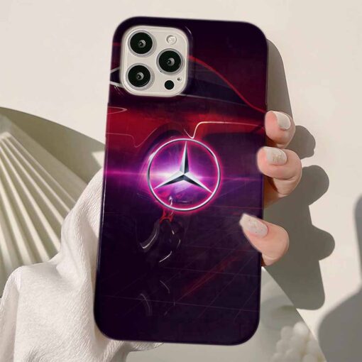Mercedes Baskılı Silikon Telefon Kılıfı