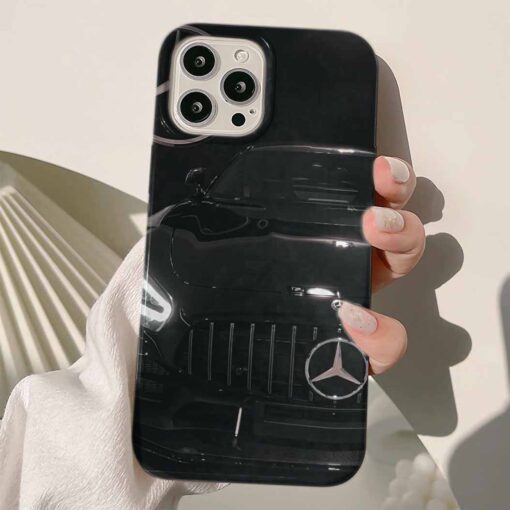 Mercedes Baskılı Silikon Telefon Kılıfı