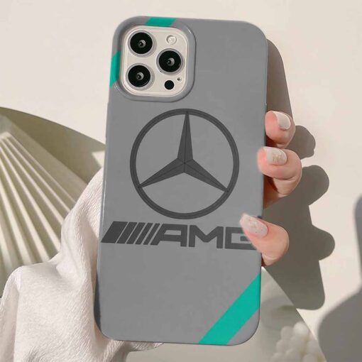 Mercedes Baskılı Silikon Telefon Kılıfı