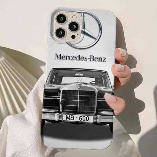 Mercedes Baskılı Silikon Telefon Kılıfı
