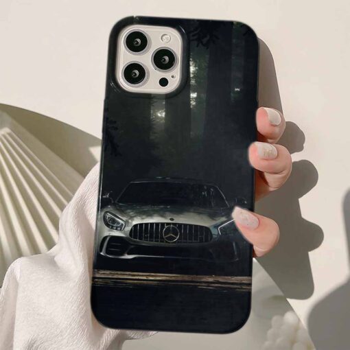 Mercedes Baskılı Silikon Telefon Kılıfı