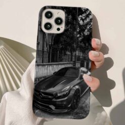 Mercedes Baskılı Silikon Telefon Kılıfı