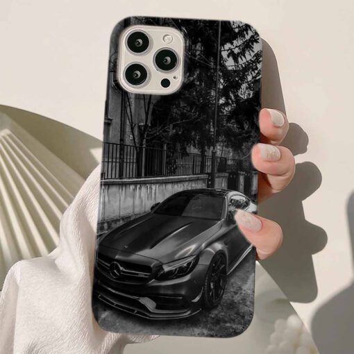 Mercedes Baskılı Silikon Telefon Kılıfı