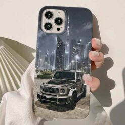 Mercedes Baskılı Silikon Telefon Kılıfı
