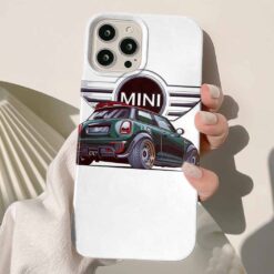 Mini Cooper Baskılı Silikon Telefon Kılıfı