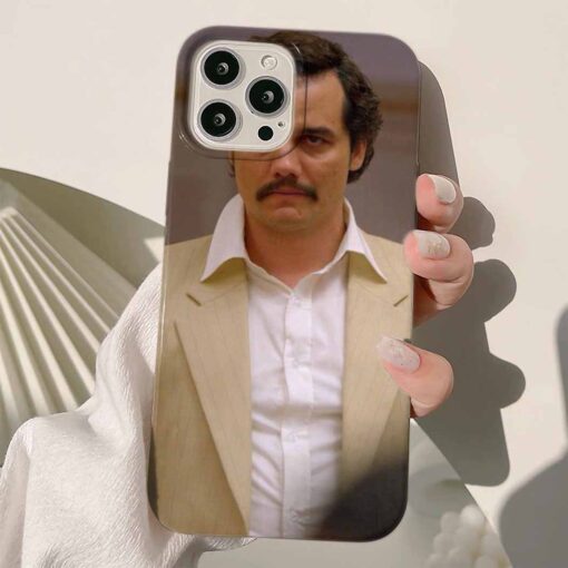 Narcos Baskılı Silikon Telefon Kılıfı