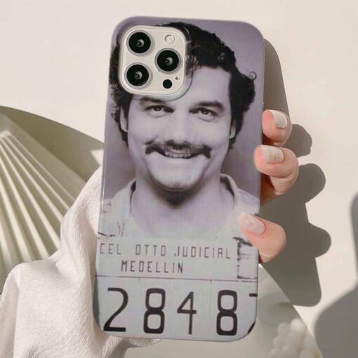 Narcos Baskılı Silikon Telefon Kılıfı