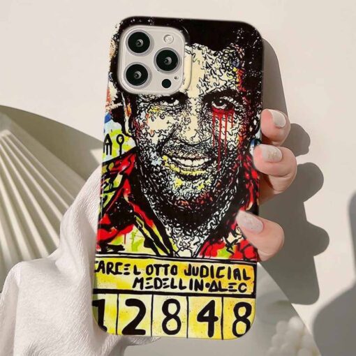 Narcos Baskılı Silikon Telefon Kılıfı