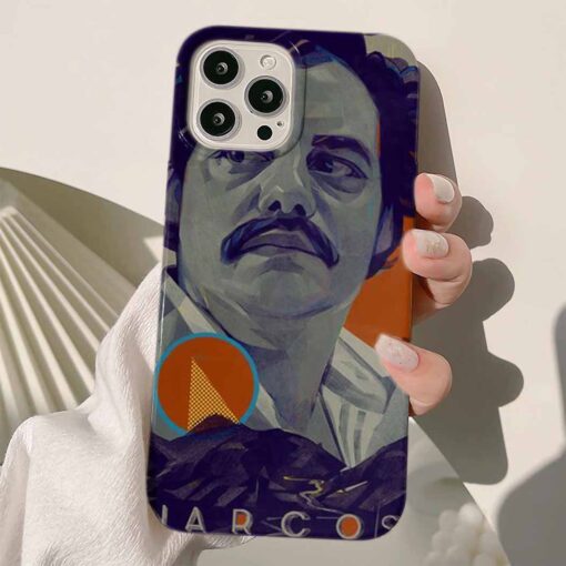 Narcos Baskılı Silikon Telefon Kılıfı