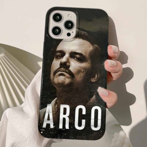 Narcos Baskılı Silikon Telefon Kılıfı