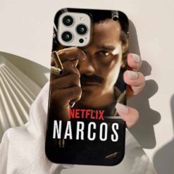 Narcos Baskılı Silikon Telefon Kılıfı