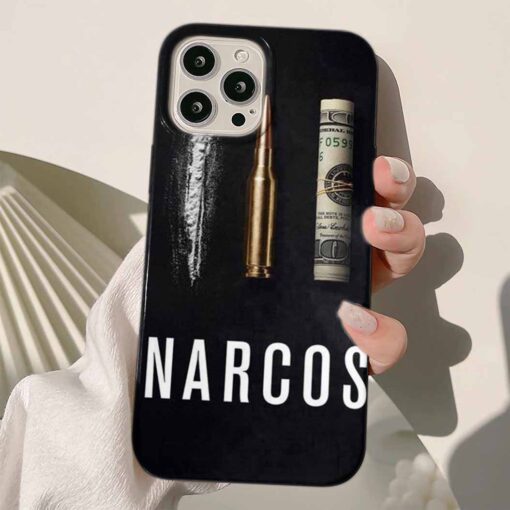 Narcos Baskılı Silikon Telefon Kılıfı