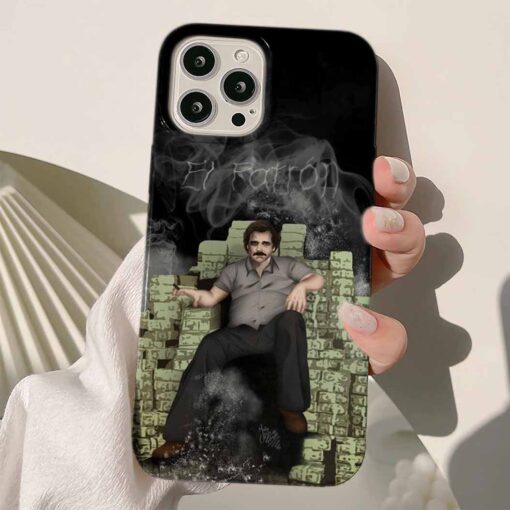 Narcos Baskılı Silikon Telefon Kılıfı