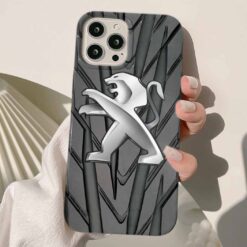 Peugeot Baskılı Silikon Telefon Kılıfı