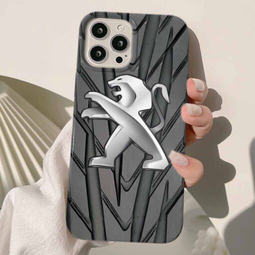 Peugeot Baskılı Silikon Telefon Kılıfı