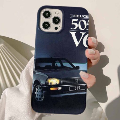 Peugeot Baskılı Silikon Telefon Kılıfı