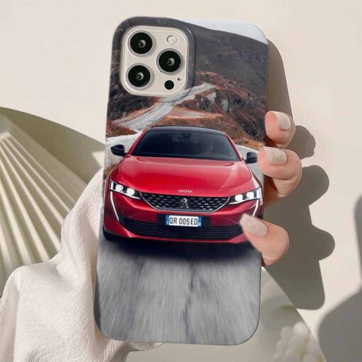 Peugeot Baskılı Silikon Telefon Kılıfı