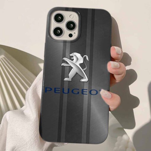 Peugeot Baskılı Silikon Telefon Kılıfı