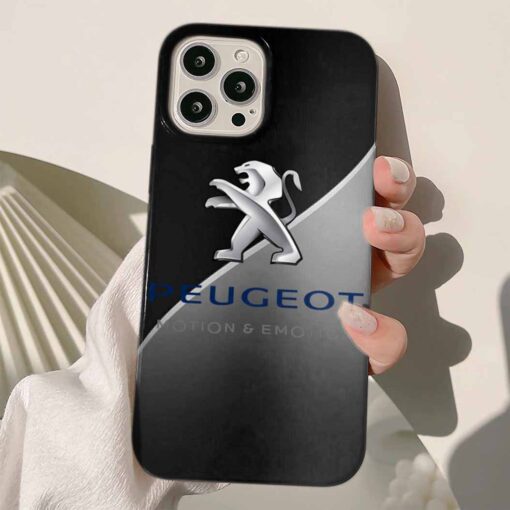 Peugeot Baskılı Silikon Telefon Kılıfı