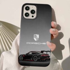 Porsche Baskılı Silikon Telefon Kılıfı