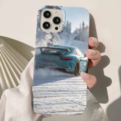 Porsche Baskılı Silikon Telefon Kılıfı