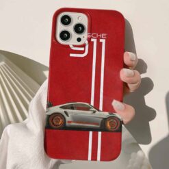 Porsche Baskılı Silikon Telefon Kılıfı