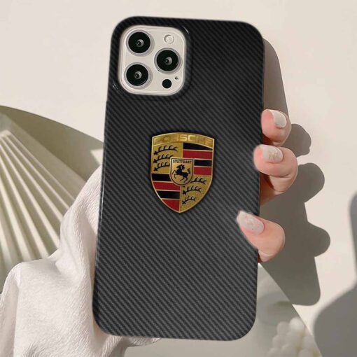 Porsche Baskılı Silikon Telefon Kılıfı