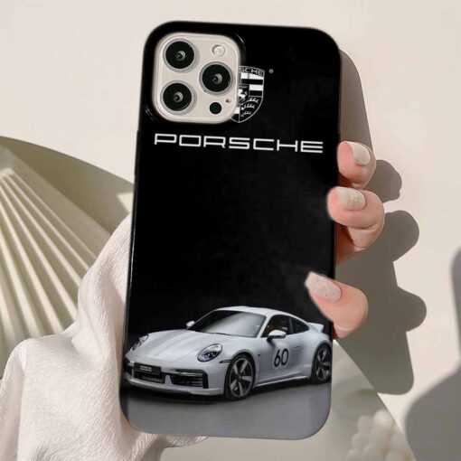Porsche Baskılı Silikon Telefon Kılıfı