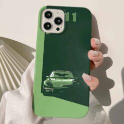 Porsche Baskılı Silikon Telefon Kılıfı