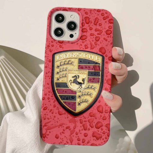 Porsche Baskılı Silikon Telefon Kılıfı