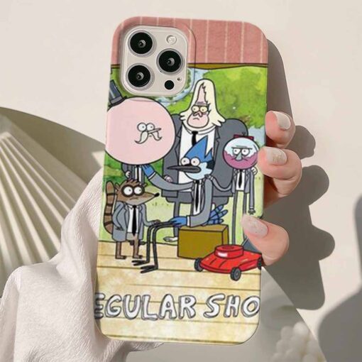 Regular Show Baskılı Silikon Telefon Kılıfı