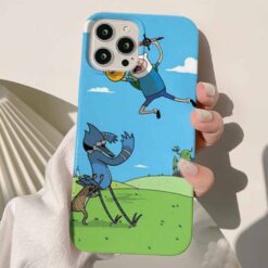 Regular Show Tasarımlı  Silikon Telefon Kılıfı