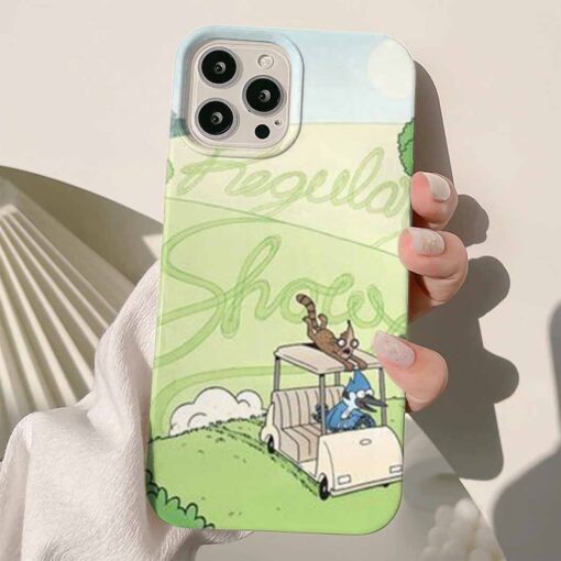 Regular Show Tasarımlı  Silikon Telefon Kılıfı