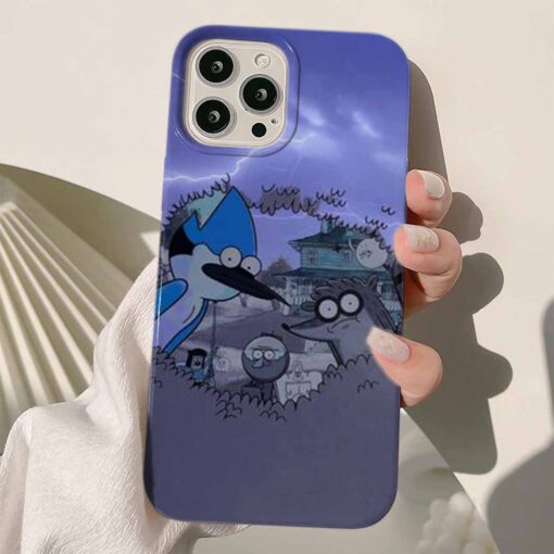 Regular Show Tasarımlı  Silikon Telefon Kılıfı